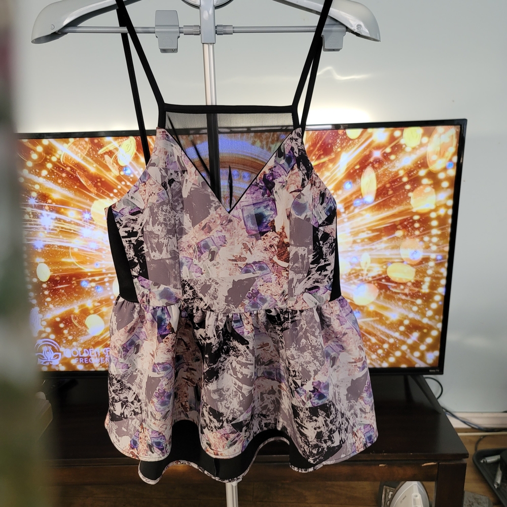 ❗️ PINK STITCH Floral Print Women's Top  ❗️